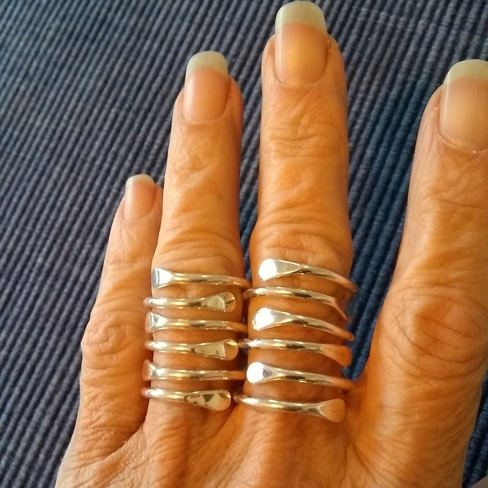 Sterling silver rings